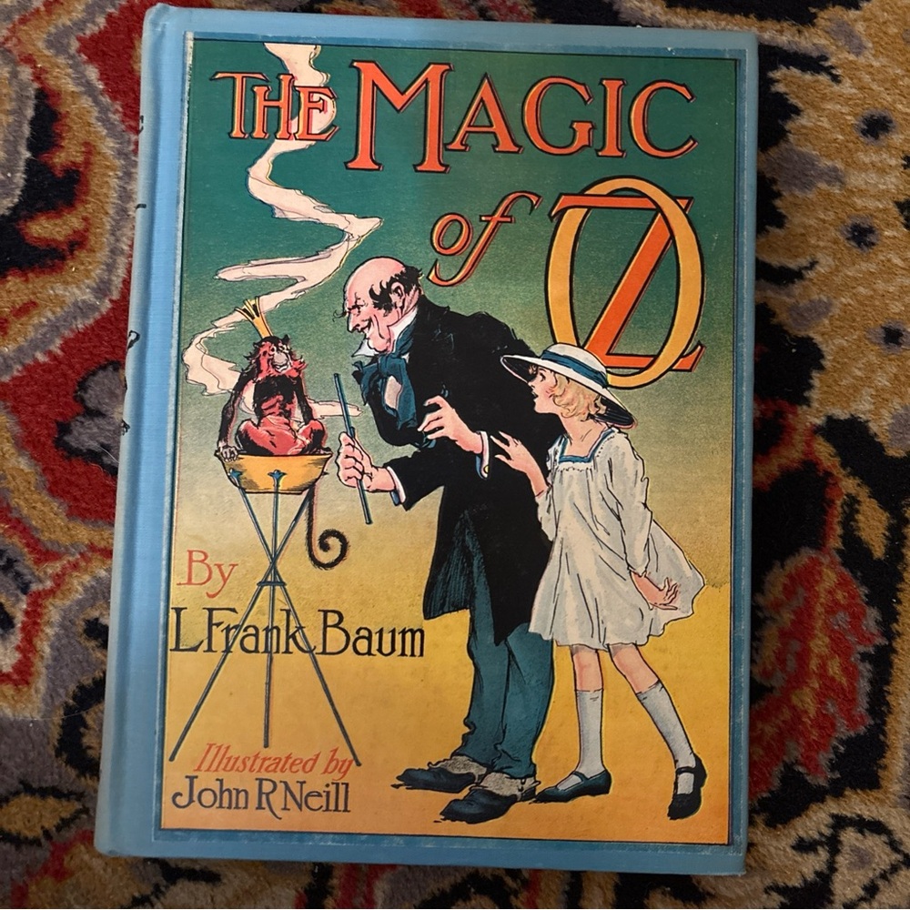 The Magic Of Oz 1st Edition 1919 Very Clean